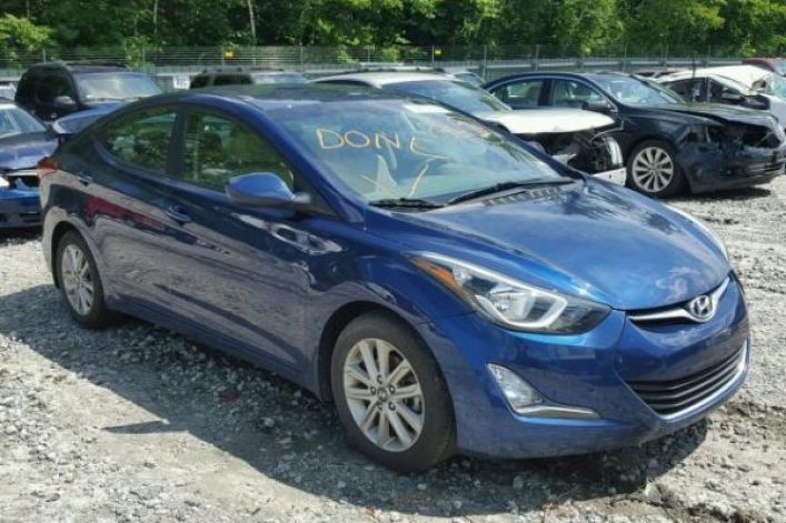 HYUNDAI ELANTRA SE 2016 1.8L