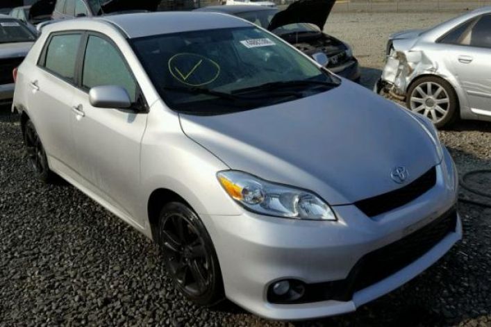 TOYOTA COROLLA MATRIX S 2011 2.4L