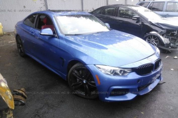 BMW 435I 3.0 2014 ПЛЫВЕТ ИЗ США