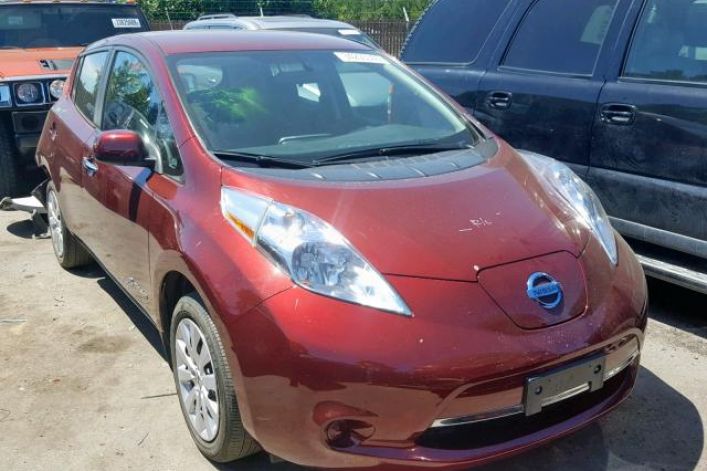 2016 NISSAN LEAF S - СКОРО АУКЦИОН!