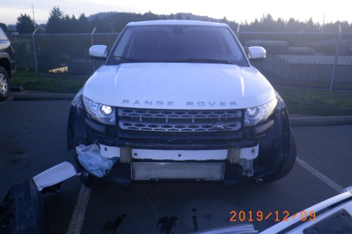 2013 Land Rover Range Rover EVOQUE. СКОРО АУКЦИОН в Канаде!!!!