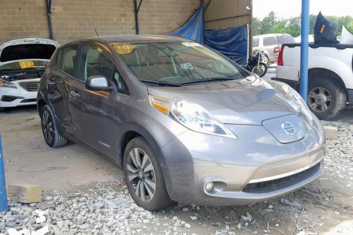 2015 NISSAN LEAF S - СКОРО АУКЦИОН!