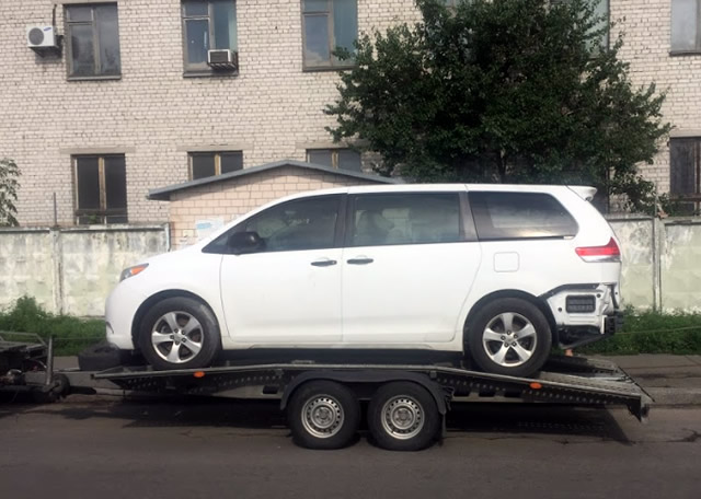 Toyota Sienna доставка из Америки в Украину